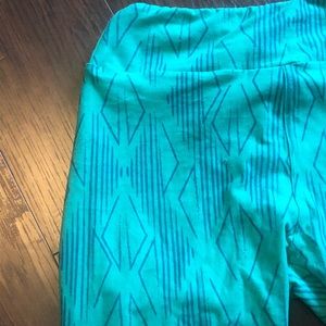 LuLaRoe teal/ green OS leggings